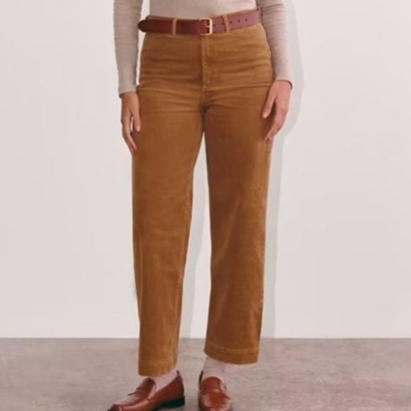 Everlane The Sailor Pant Corduroy in Toasted Coconut Size 4 - Picture 3 of 7